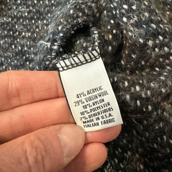 NWT Bryn Walker Castagna Wrap Isle Skye Array Hues Shawl Coat SZ XS Wool Blend - Picture 12 of 14